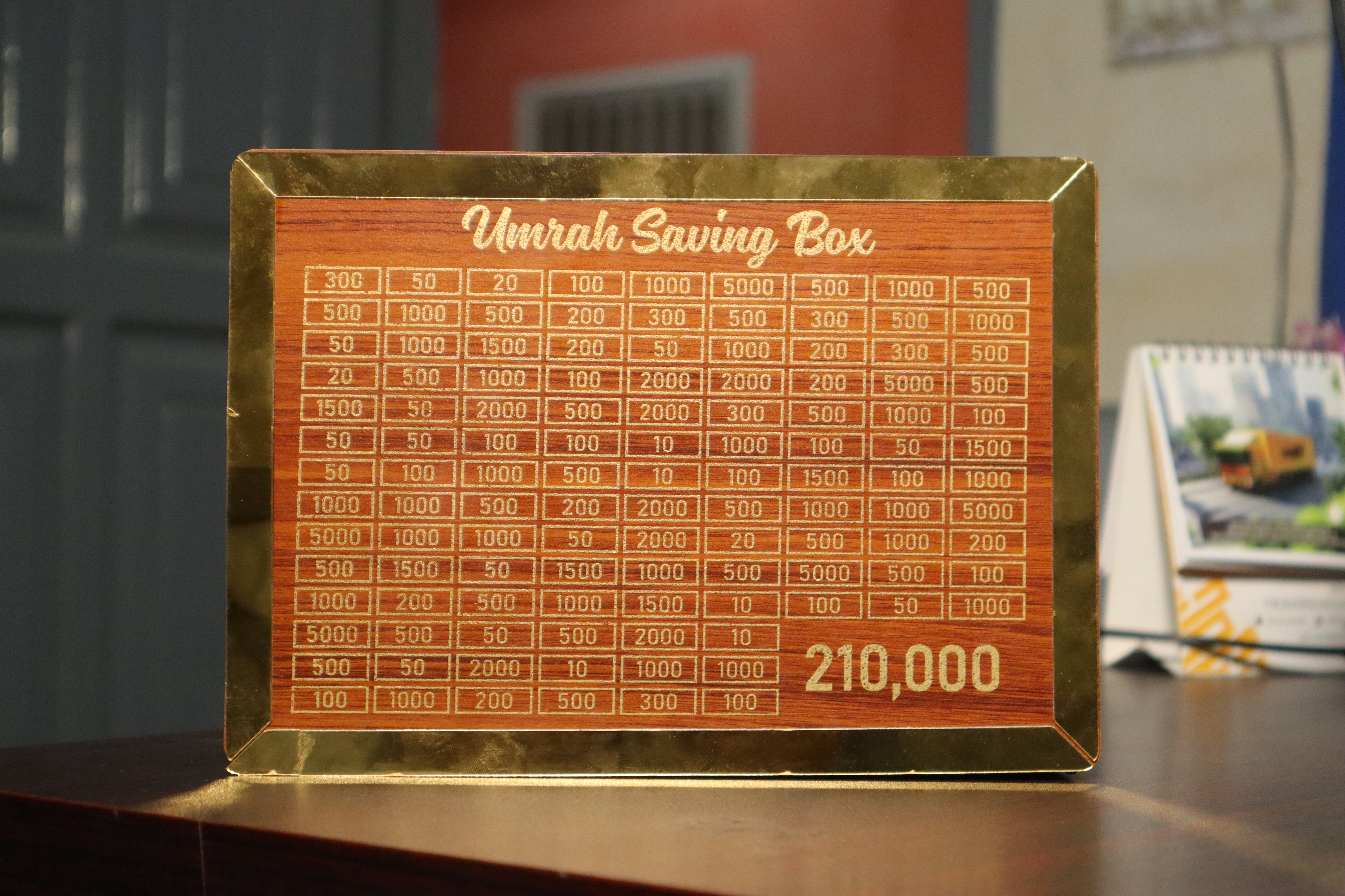 Premium Quality Umrah Saving Box