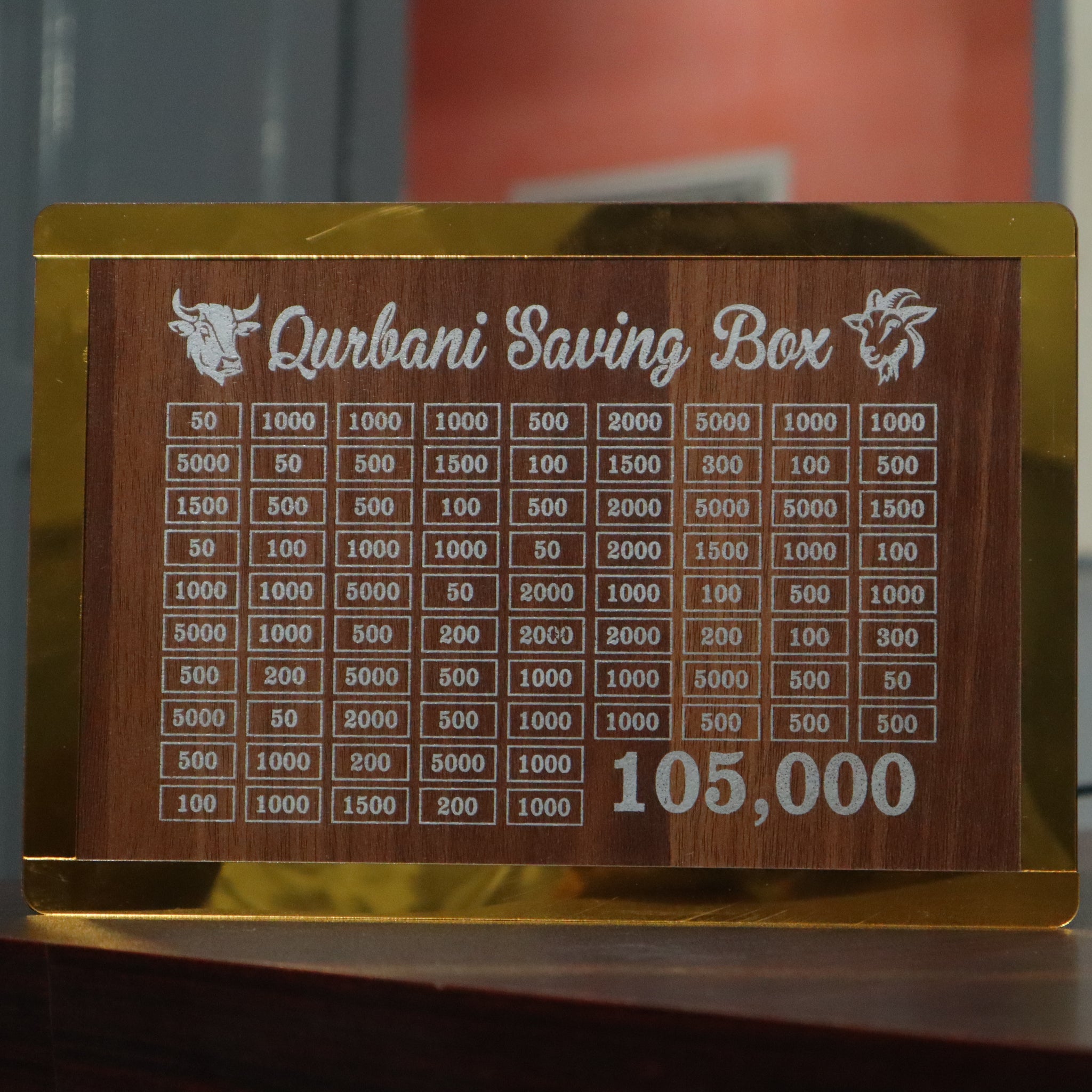 Qurbani Saving Box