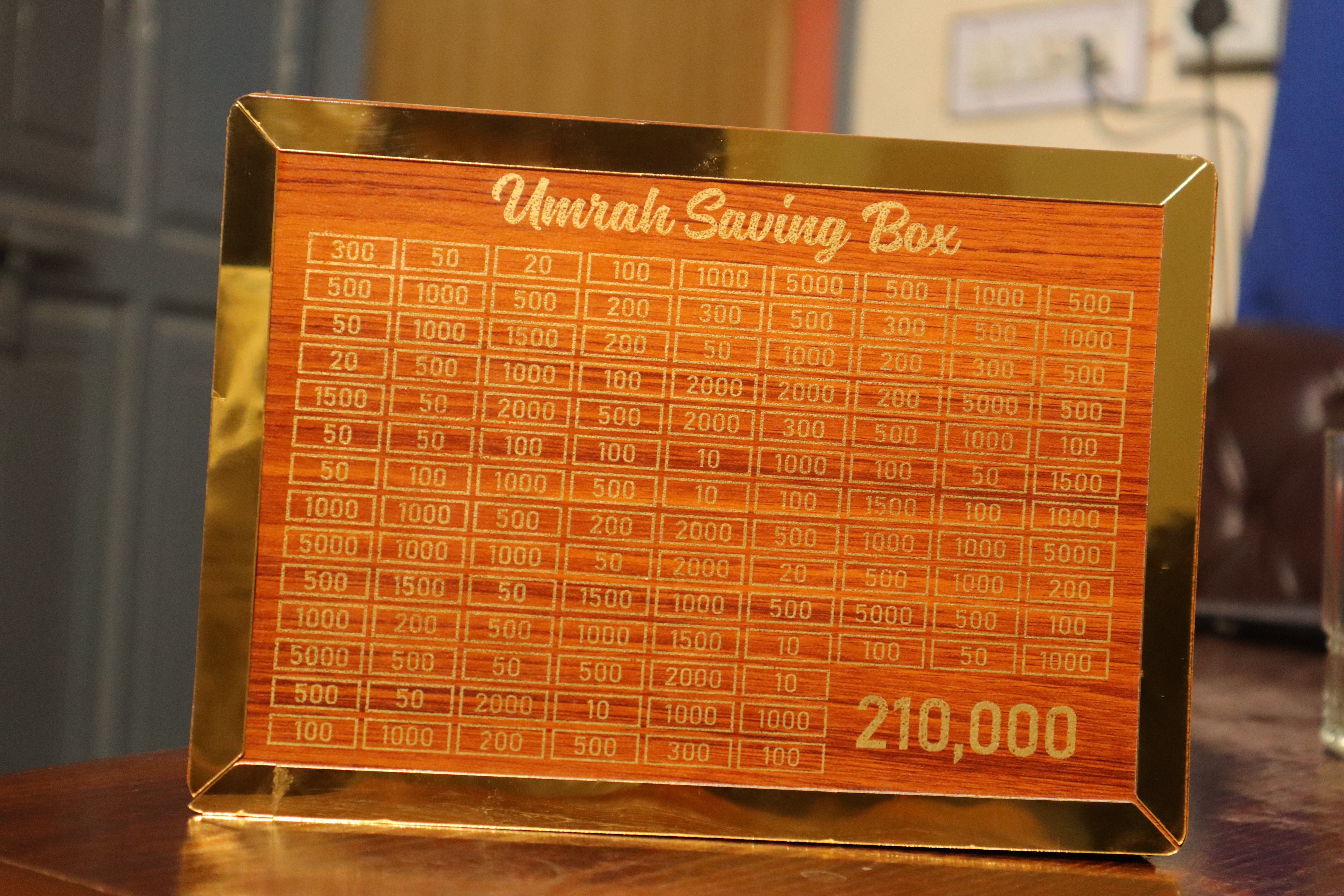 Premium Quality Umrah Saving Box