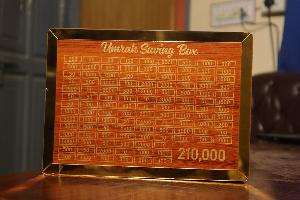 Premium Quality Umrah Saving Box