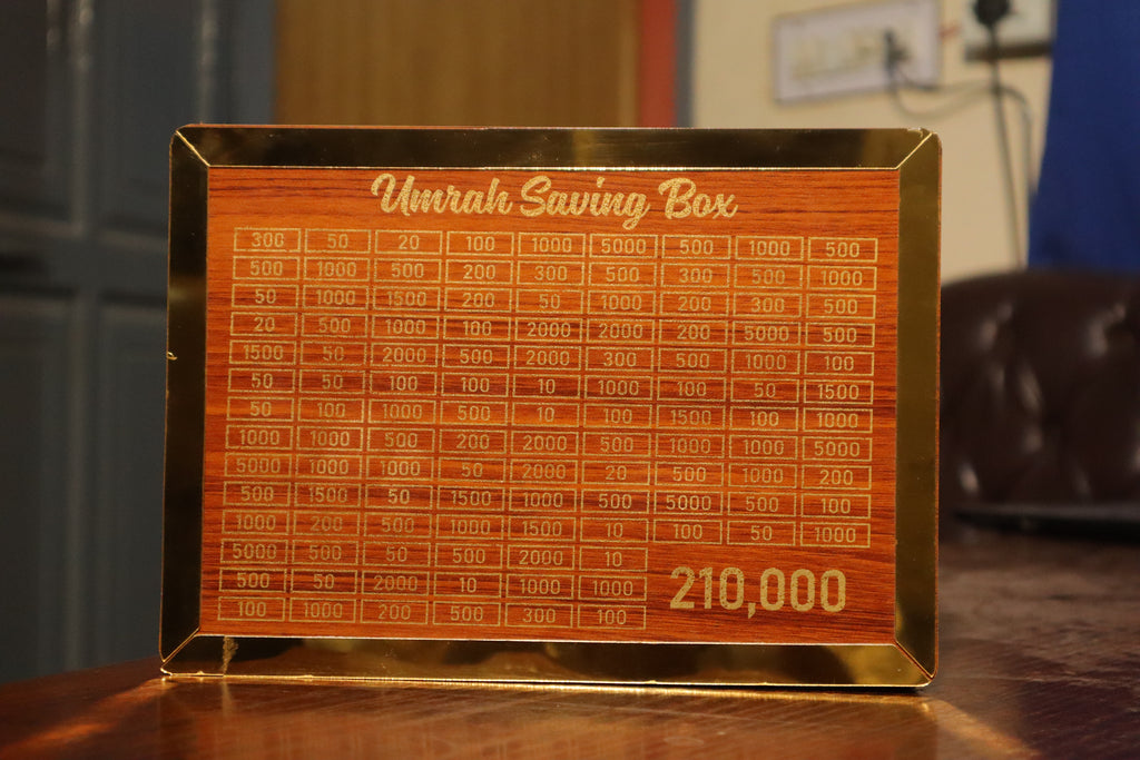 Premium Quality Umrah Saving Box