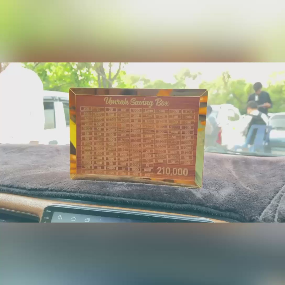 Premium Quality Umrah Saving Box